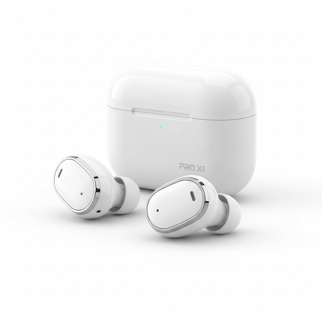Écouteurs Bluetooth Sans Fil Pro X1 couleur Blanc