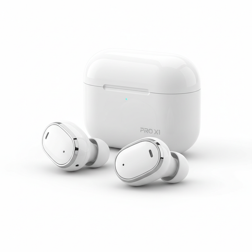Écouteurs Bluetooth Sans Fil Pro X1 couleur Blanc